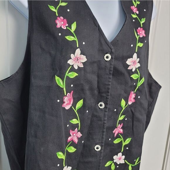 Vintage BLAIR Floral Vest - Picture 2 of 7